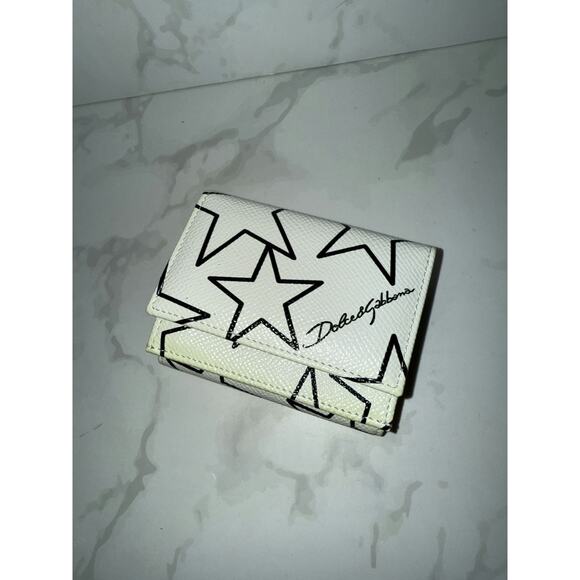 Dolce & Gabbana Star Print Wallet - Excellent Condition - Picture 1 of 5